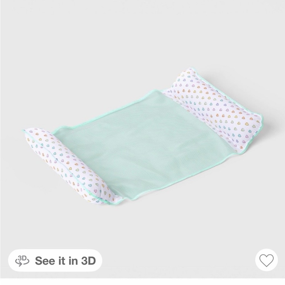 Roller Rabbit x Target Disco Hearts Pool Float Hammock